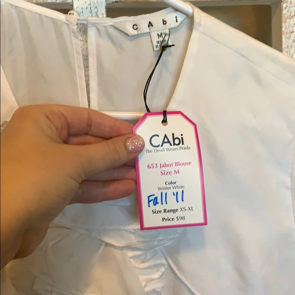 cabi Jabot Blouse ✨ - Picture 3 of 4
